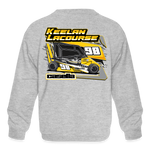 Keelan LaCourse | 2024 | Youth Crewneck Sweatshirt - heather gray