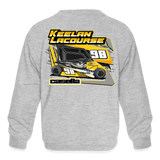 Keelan LaCourse | 2024 | Youth Crewneck Sweatshirt - heather gray