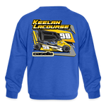 Keelan LaCourse | 2024 | Youth Crewneck Sweatshirt - royal blue