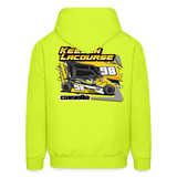 Keelan LaCourse | 2024 | Adult Hoodie - safety green