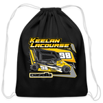 Keelan LaCourse | 2024 | Cotton Drawstring Bag - black