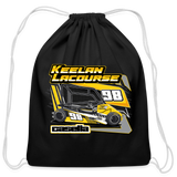 Keelan LaCourse | 2024 | Cotton Drawstring Bag - black