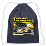 Keelan LaCourse | 2024 | Cotton Drawstring Bag - navy