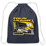 Keelan LaCourse | 2024 | Cotton Drawstring Bag - navy