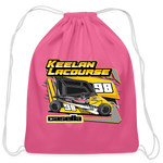 Keelan LaCourse | 2024 | Cotton Drawstring Bag - pink