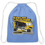 Keelan LaCourse | 2024 | Cotton Drawstring Bag - carolina blue