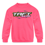 Taft Racing | 2024 | Youth Crewneck Sweatshirt - neon pink