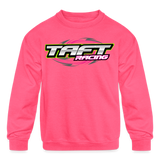 Taft Racing | 2024 | Youth Crewneck Sweatshirt - neon pink