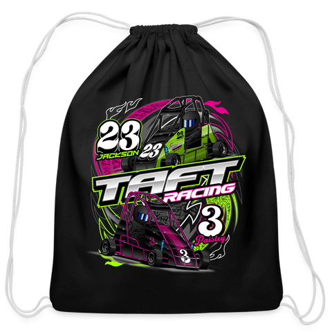 Taft Racing | 2024 | Cotton Drawstring Bag - black