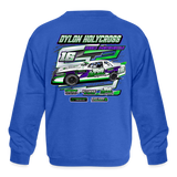 Dylon Holycross | 2024 | Youth Crewneck Sweatshirt - royal blue