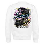 Wright Racing | 2024 | Adult Crewneck Sweatshirt - white