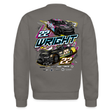 Wright Racing | 2024 | Adult Crewneck Sweatshirt - asphalt gray