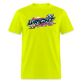 Wright Racing | 2024 | Adult T-Shirt - safety green