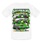 Saunders Racing | 2024 | Youth T-Shirt - white