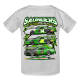 Saunders Racing | 2024 | Youth T-Shirt - heather gray