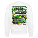 Saunders Racing | 2024 | Adult Crewneck Sweatshirt - white