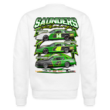 Saunders Racing | 2024 | Adult Crewneck Sweatshirt - white