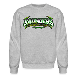 Saunders Racing | 2024 | Adult Crewneck Sweatshirt - heather gray