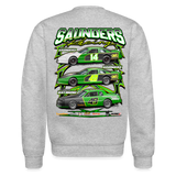 Saunders Racing | 2024 | Adult Crewneck Sweatshirt - heather gray