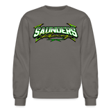 Saunders Racing | 2024 | Adult Crewneck Sweatshirt - asphalt gray