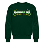 Saunders Racing | 2024 | Adult Crewneck Sweatshirt - forest green