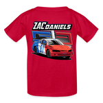 Zac Daniels | 2024 | Youth T-Shirt - red