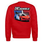 Zac Daniels | 2024 | Adult Crewneck Sweatshirt - red