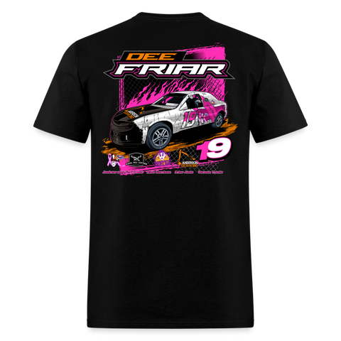 Friar Racing | 2024 | Adult T-Shirt - black