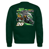 JP Motorsports | 2024 | Adult Crewneck Sweatshirt - forest green