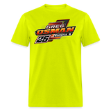 Osman Racing | Greg Osman | 2024 | Adult T-Shirt - safety green