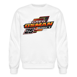 Osman Racing | Greg Osman | 2024 | Adult Crewneck Sweatshirt - white