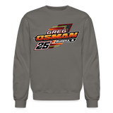 Osman Racing | Greg Osman | 2024 | Adult Crewneck Sweatshirt - asphalt gray