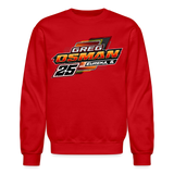 Osman Racing | Greg Osman | 2024 | Adult Crewneck Sweatshirt - red