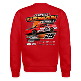 Osman Racing | Greg Osman | 2024 | Adult Crewneck Sweatshirt - red