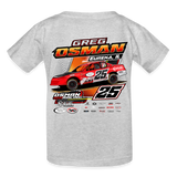 Osman Racing | Greg Osman | 2024 | Youth T-Shirt - heather gray