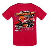 Osman Racing | Greg Osman | 2024 | Youth T-Shirt - red