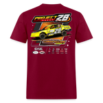 Osman Racing | Sawyer Longfellow | 2024 | Adult T-Shirt - burgundy