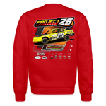 Osman Racing | Dalton Mannin | 2024 | Adult Crewneck Sweatshirt - red