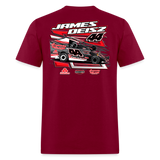 James Deisz | 2024 | Adult T-Shirt - burgundy