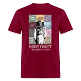 Ashley Tackett | Eras 1 | 2024 | Adult T-Shirt - burgundy