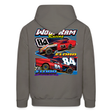 Wolf Ram Racing | 2024 | Adult Hoodie - asphalt gray