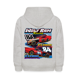 Wolf Ram Racing | 2024 | Youth Hoodie - heather gray