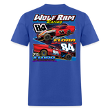 Wolf Ram Racing | 2024 | Adult T-Shirt - royal blue