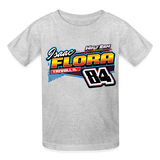 Isaac Flora | Wolf Ram Racing | 2024 | Youth T-Shirt - heather gray