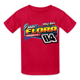 Isaac Flora | Wolf Ram Racing | 2024 | Youth T-Shirt - red