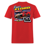 Isaac Flora | Wolf Ram Racing | 2024 | Adult T-Shirt - red