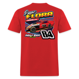 Isaac Flora | Wolf Ram Racing | 2024 | Adult T-Shirt - red