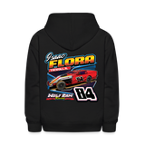 Isaac Flora | Wolf Ram Racing | 2024 | Youth Hoodie - black