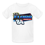 Eli Flora | Wolf Ram Racing | 2024 | Youth T-Shirt - white