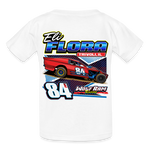 Eli Flora | Wolf Ram Racing | 2024 | Youth T-Shirt - white